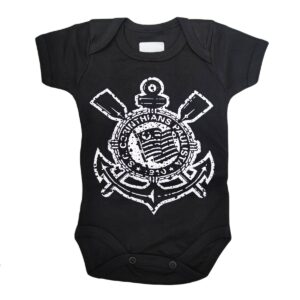 Body Infantil Escudo Corinthians