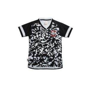 Camiseta Infantil Camuflada Corinthians