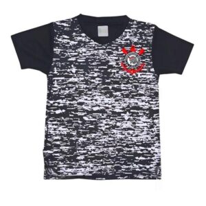 Camiseta Infantil Rajada Corinthians