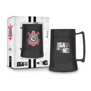 Caneca Plástica Gel Corinthians