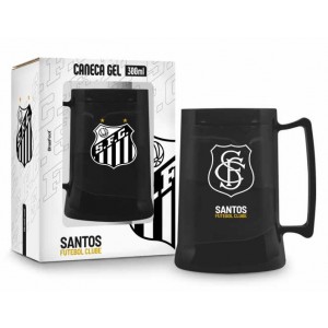 Caneca Plástica Gel Santos