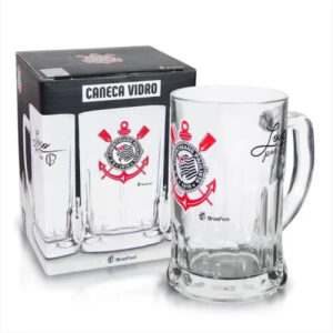 Caneca Vidro Corinthians