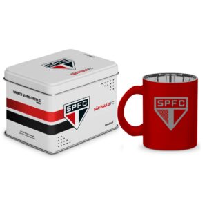 Caneca Vidro Diamond Lata São Paulo