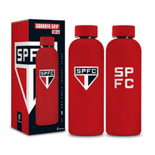 Garrafa Térmica Grip Emborrachada São Paulo