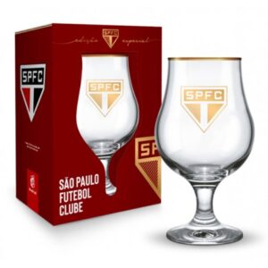 Taça Vidro Dublin Ouro São Paulo